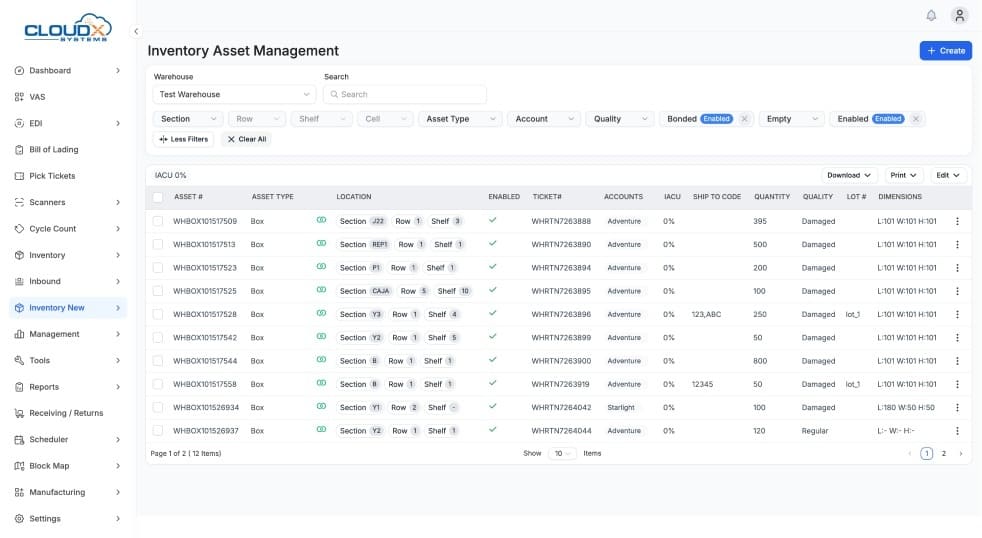 Inventory Asset Management